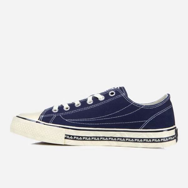 Fila Center Court S Men's Low Shoes - Navy,NZ 326-9672